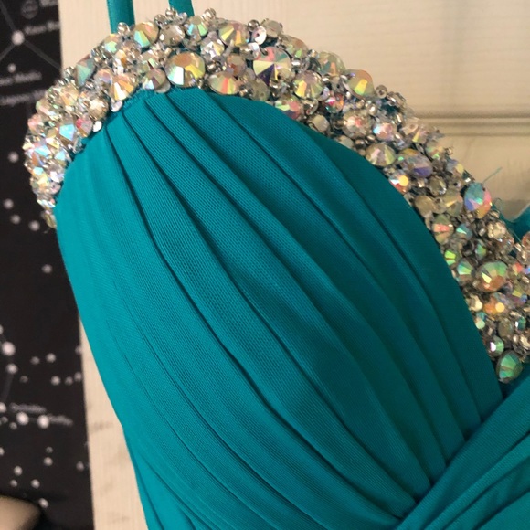 Prom Dress! Worn once!! - Picture 2 of 4